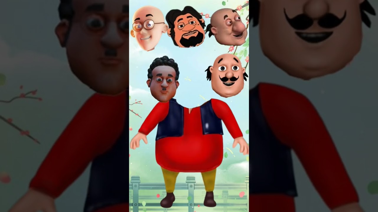 motu patlu | motu patlu cartoon| motu patlu wrong head | head puzzle  #shorts #ytshorts  #wronghead