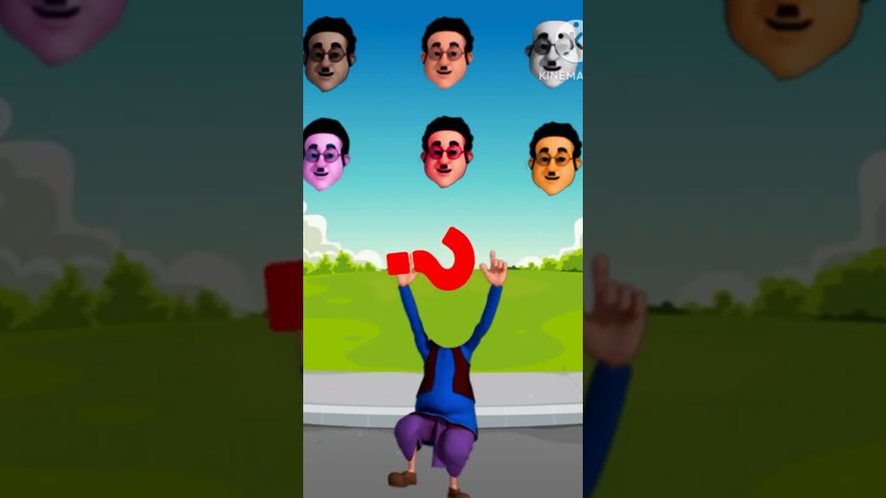 MOTU PATLU Cartoon Game 🤣🙏✅😘😍 #shorts #short #motu #motupatlu #cartoon #trending #viral #face #game