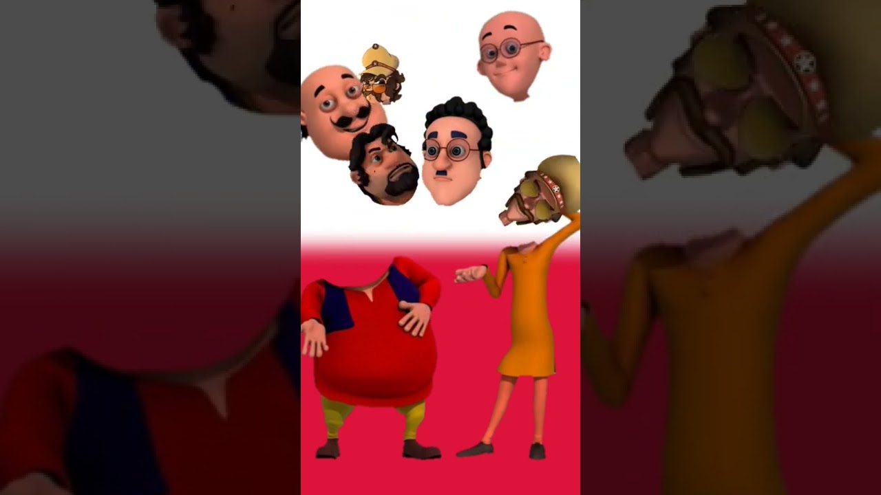 motu patlu wrong Head Puzzle🤣 #shorts #ytshorts