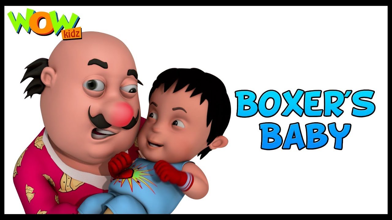 Motu Patlu In Hindi | Kids Cartoons | Boxer's Baby | Animated Series | Wow Kidz