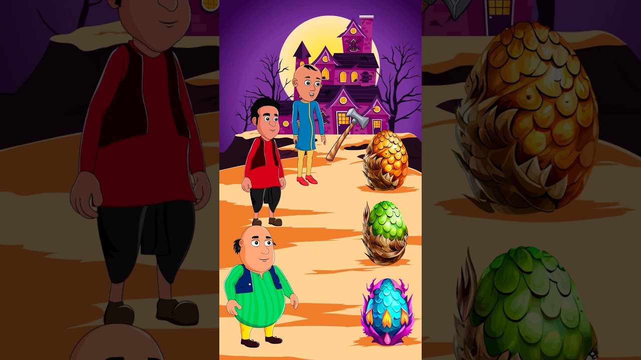 Tool Items😍 जादुई अंडे🥚 Motu Patlu | cartoon | bhoot wala | balveer | Spider-Man #shorts #cartoon