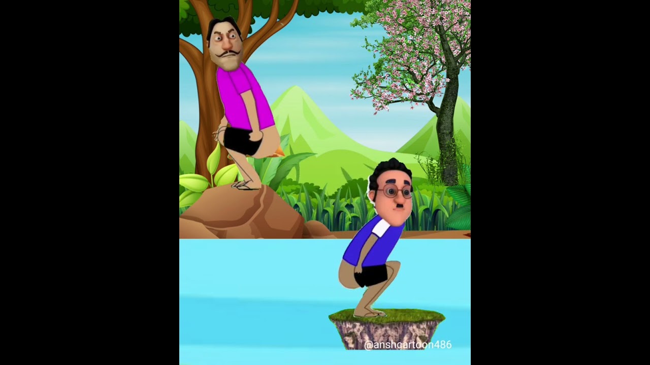 Motu Patlu potty shorts video #motupatlu #comedy #funny #cartoon #viral #shorts #video