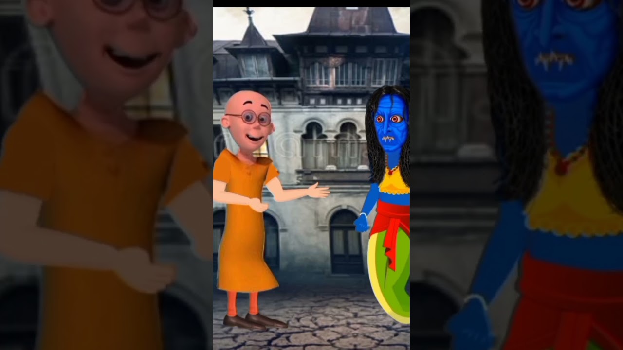 Motu Aur Chudail #motupatlu #cartoon #viral #shorts