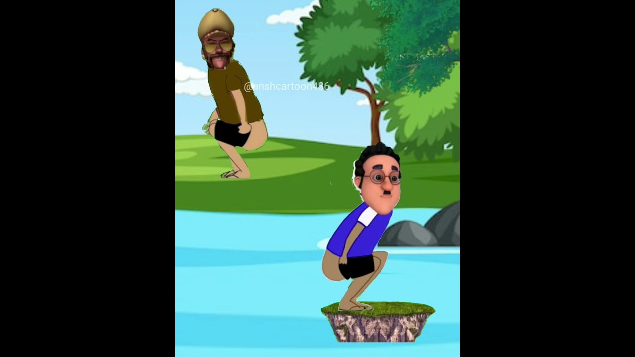 Motu Patlu potty shorts video #motupatlu #trending #comedy #cartoon #funny #video #shorts