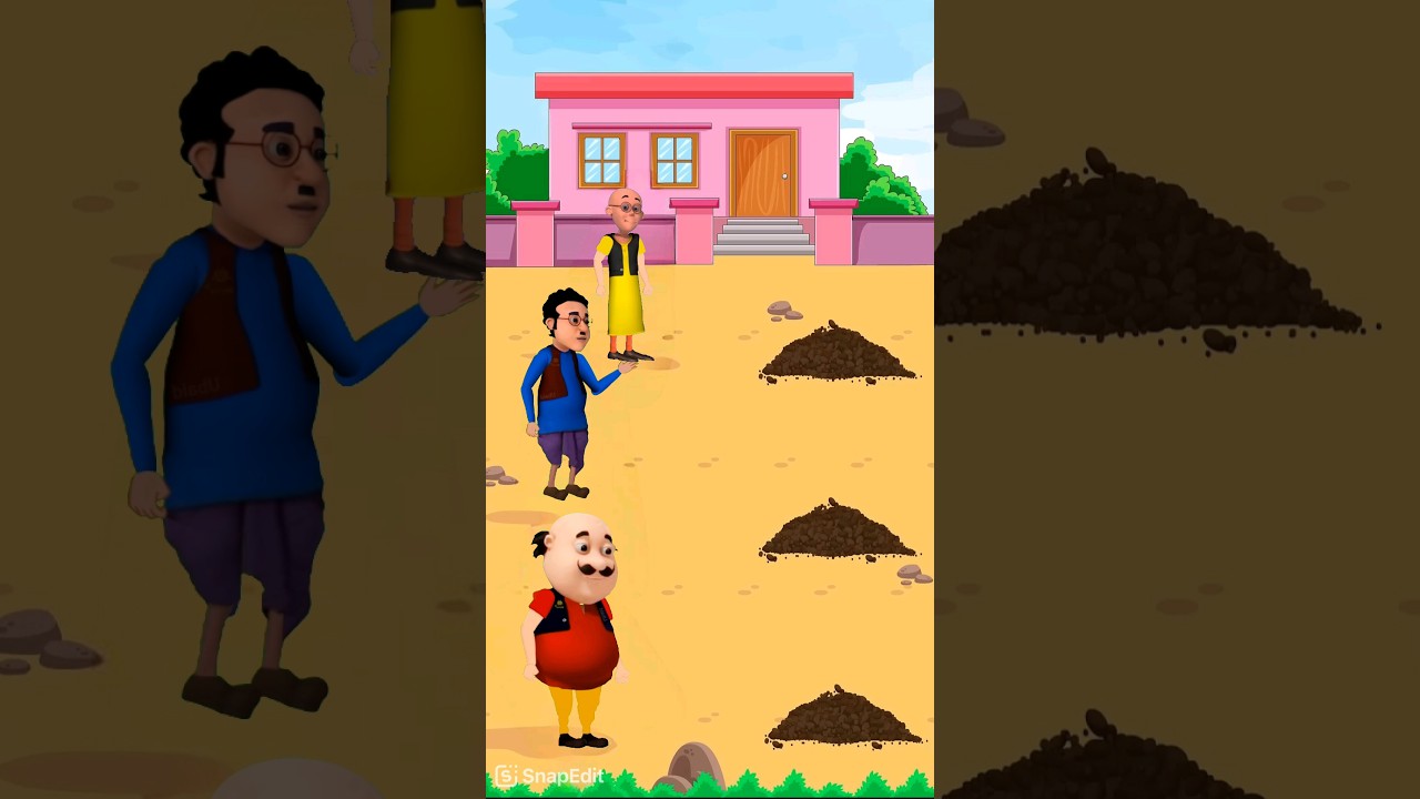 Tool ltems🥰 मेरा पेड़ सबसे बड़ा है 🌳 Motu Patlu / balveer/ #cartoon #gadgets #motupatlu #shorts