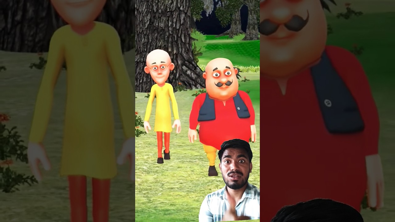 मोटू को पकड़ा चुड़ैल ने |motu patlu | motu patlu ki jodi, kartoon, #shorts #comedy #funny #reels