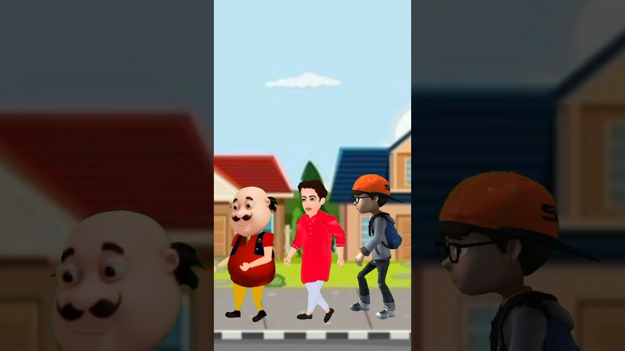 लाल शरारा।#cartoon #motupatlu #trending #animation #bhoot #shorts #viral #Lal sharara #funny