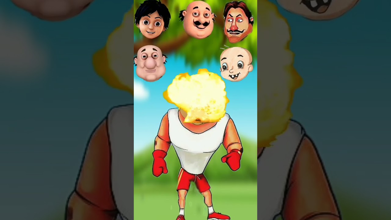 Motu Patlu | Wrong Head boxer | Game #shorts