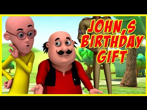 Motu Patlu | John's Birthday | Motu Patlu in Hindi