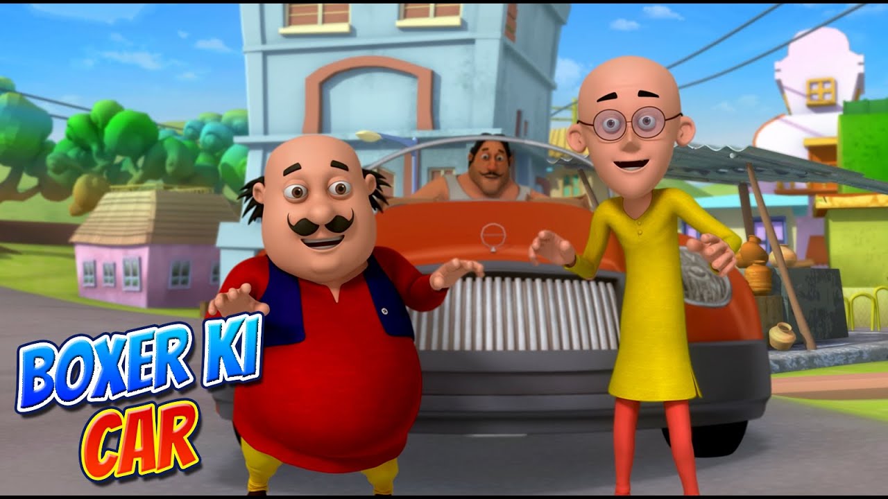 Motu Patlu in Hindi |  मोटू पतलू  | Hindi Cartoon | Boxer Ki Car