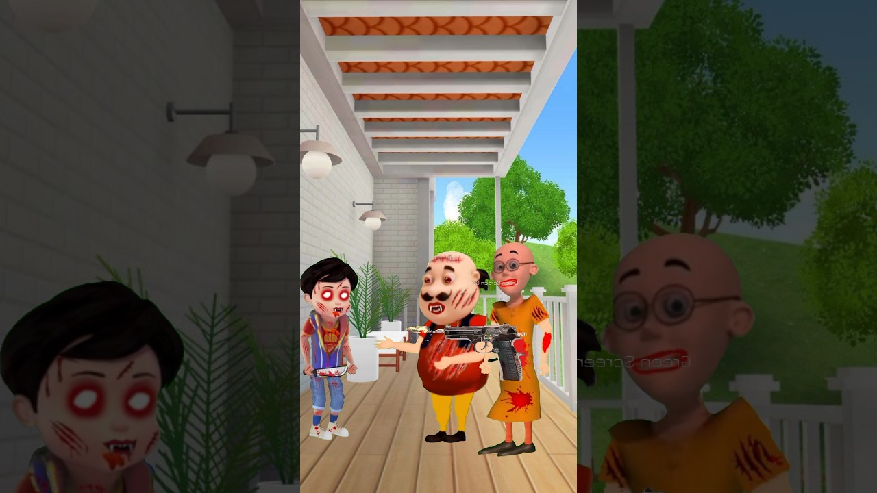 Motu Patlu Bane bhoot #motupatlu #bhoot  #cartoon #shortvideos #motupatlucartoon