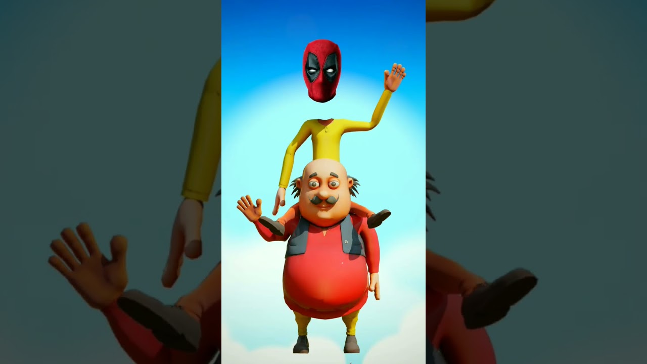 Motu Patlu Cartoon ✔️👿Wrong Head Puzzle #puzzle #cartoon #shorts