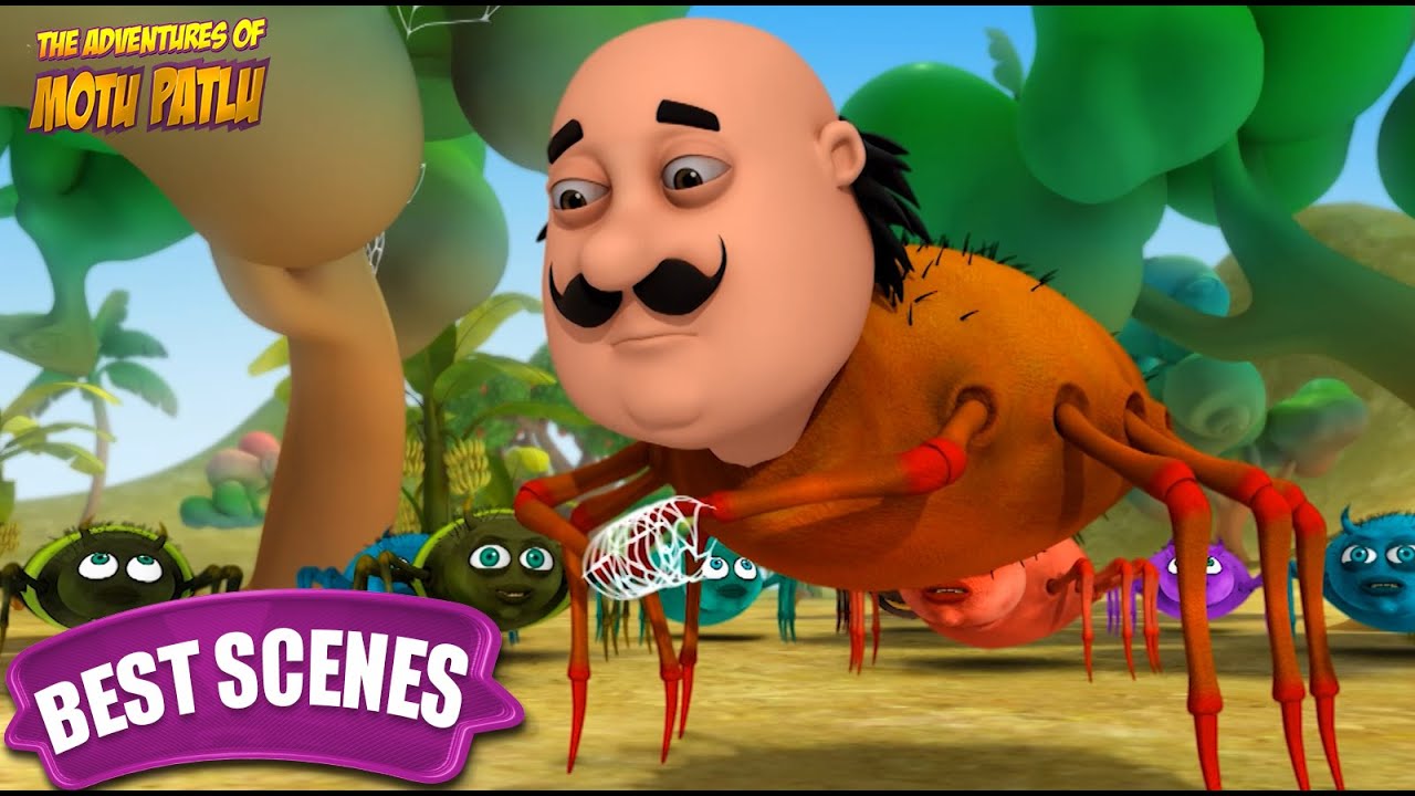 Motu Bana Makdee | Motu Patlu Best Scenes | Cartoon for kids | Popular Cartoon for kids