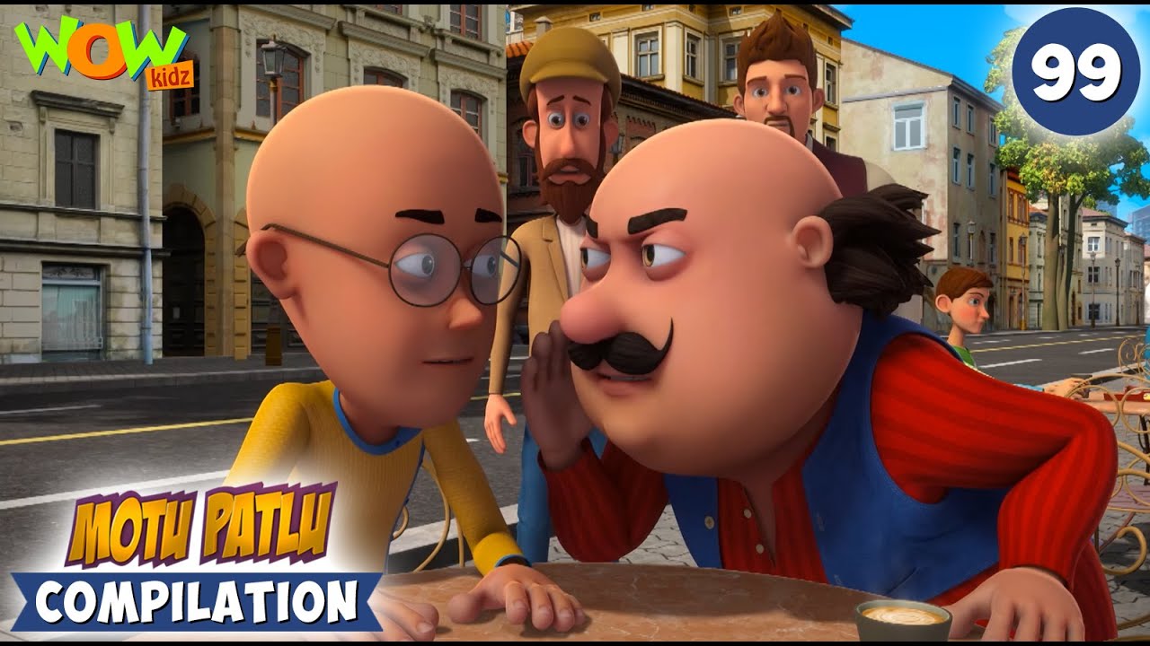 Big Eiffel Tower | Motu Patlu Season 13 – Compilation 99 | Motu Patlu New | Cartoons For Kids |#spot