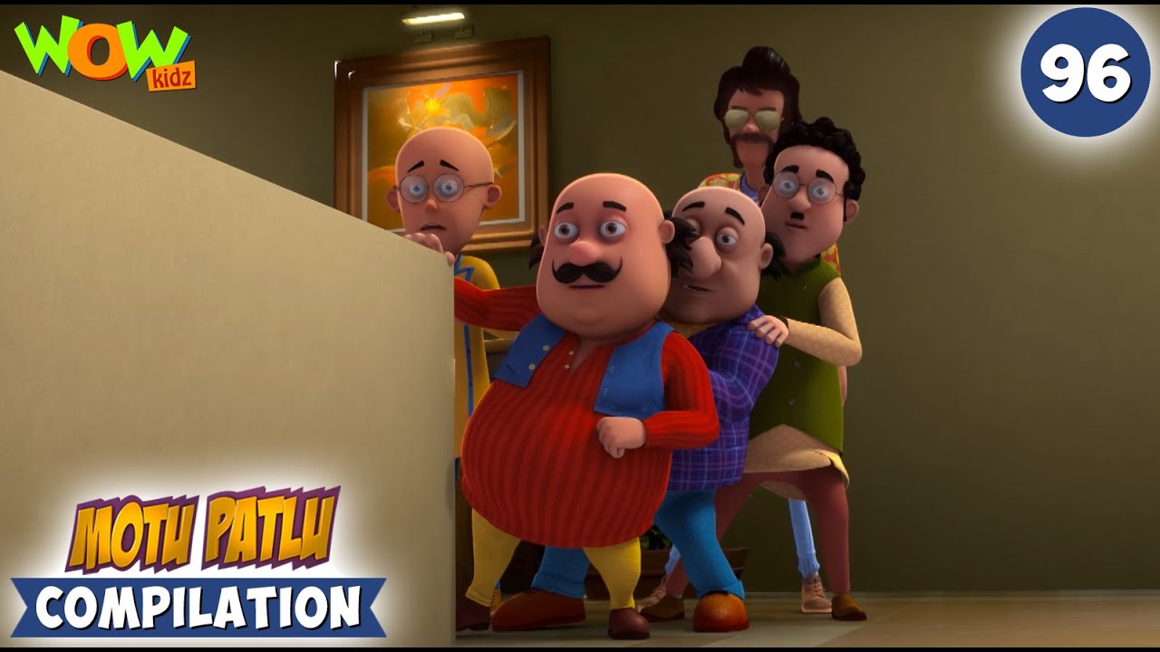 Motu -Trembling | Motu Patlu Season 13 – Compilation 96 | Motu Patlu New | Cartoons For Kids |#spot