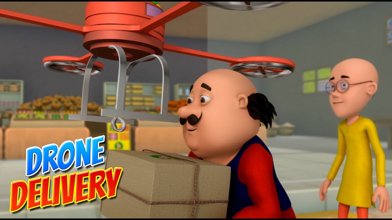 Motu Patlu in Hindi |  मोटू पतलू  | Drone Delivery | S09 | Hindi Cartoons | Animated Series