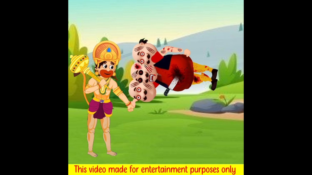 हनुमानजी Vs मोटू दानाब #cartoon #motupatlu #shorts #viral #trending #bhoot