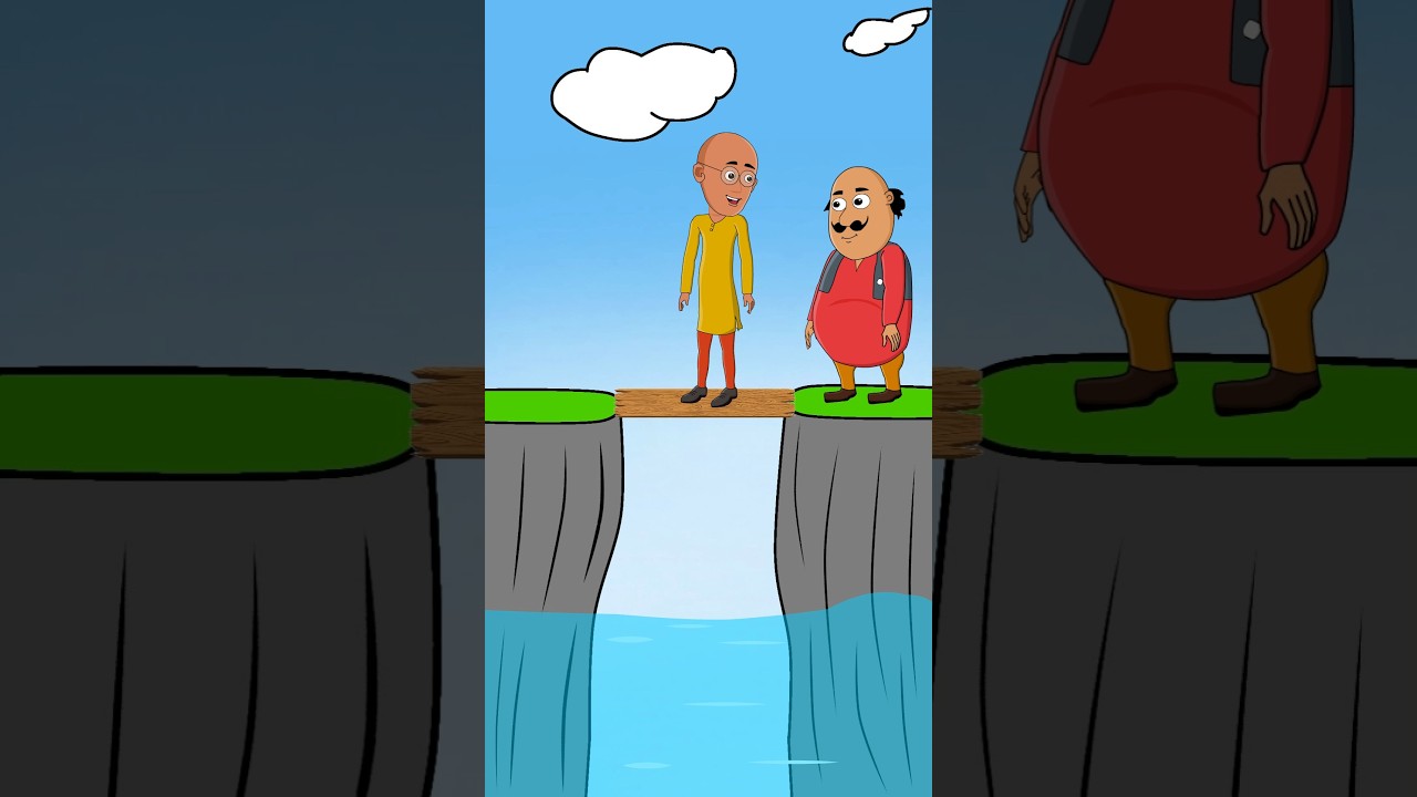 भूतिया मोटू जम्प लगाया 😂|| motu patlu cartoon video #shorts #short #youtubeshorts #cartoon